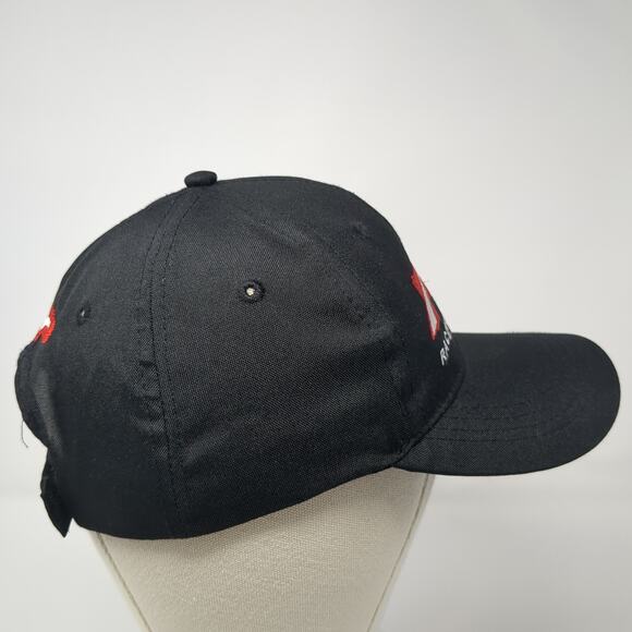 PPE Racing Equipment Strapback Hat Black One Size Solid Embroidered - Picture 5 of 8